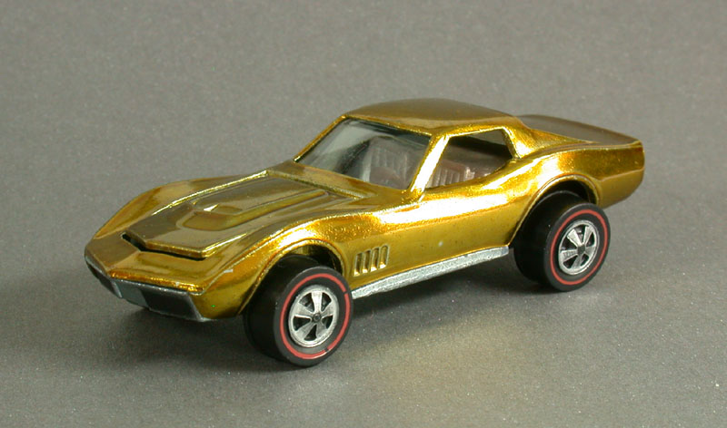 Hot Wheels 1968 Custom Corvette Redline Collector 5434